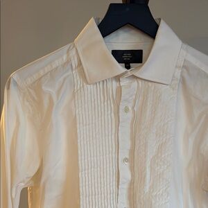 Jack Spade White mens tuxedo shirt